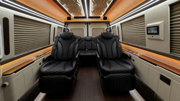 8 passenger sprinter van inside ventura