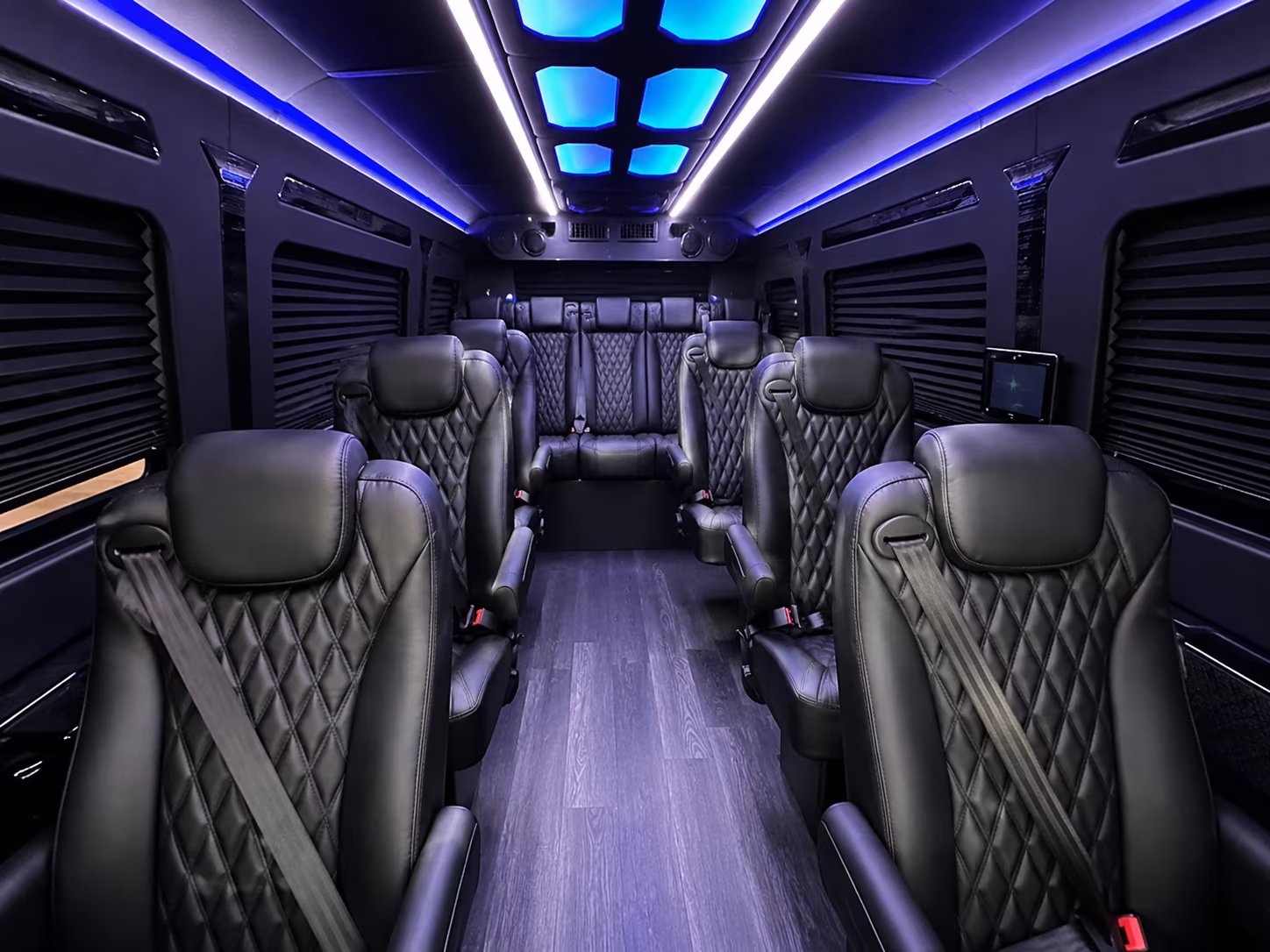 18 passenger sprinter van interior