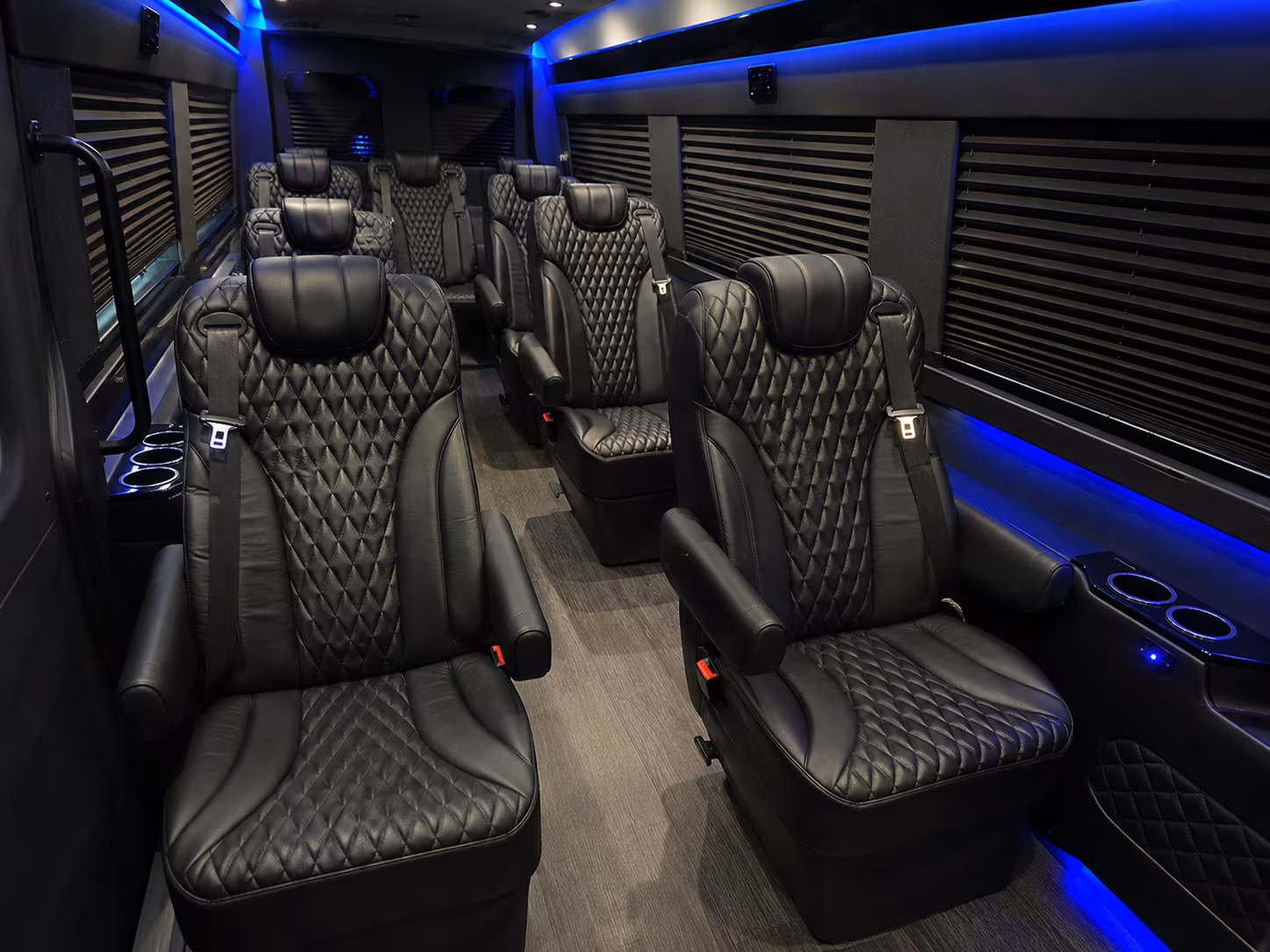 conference and convention attendee sprinter van shuttle service in ventura