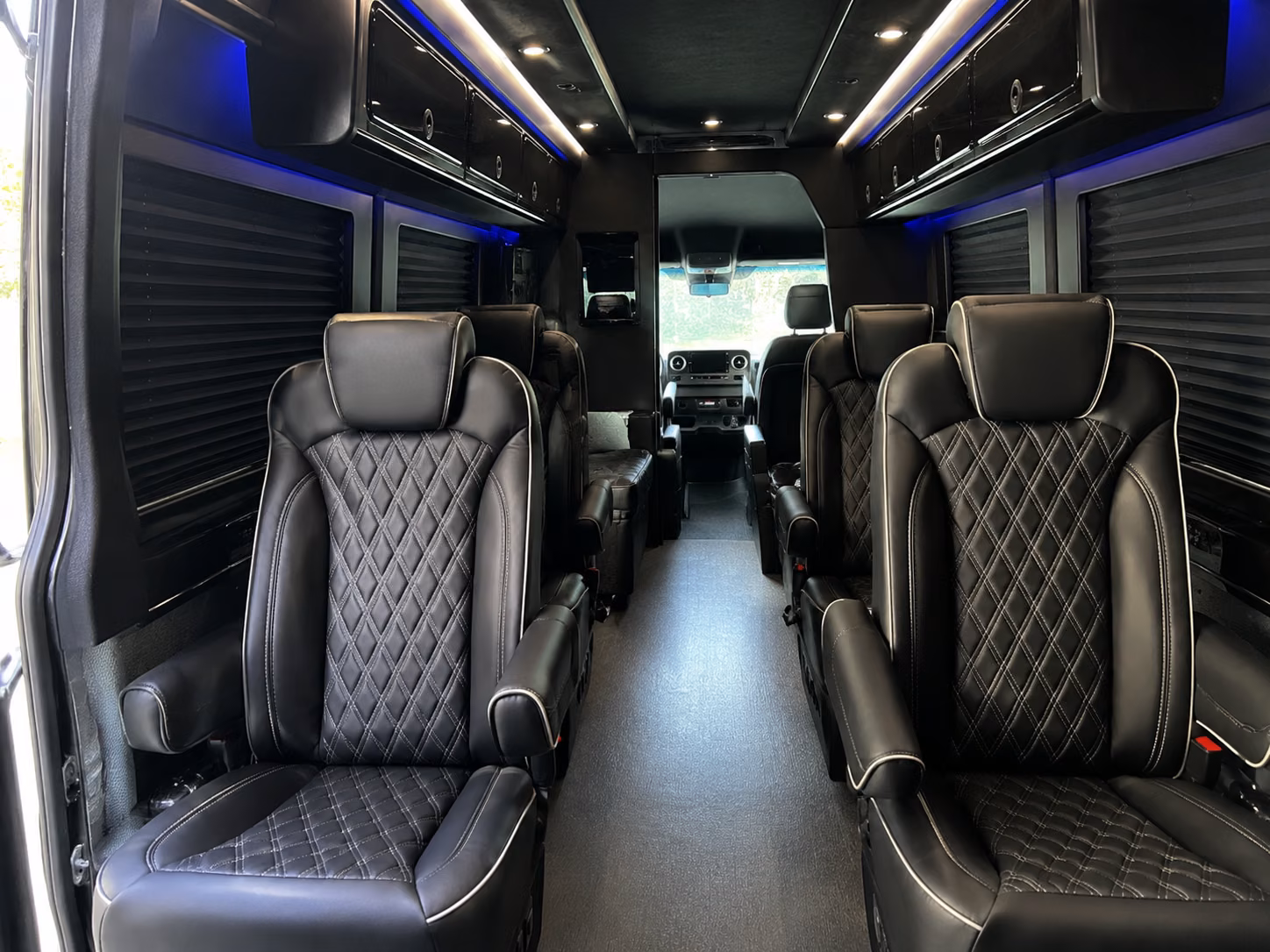 ventura 10 passenger sprinter van interior