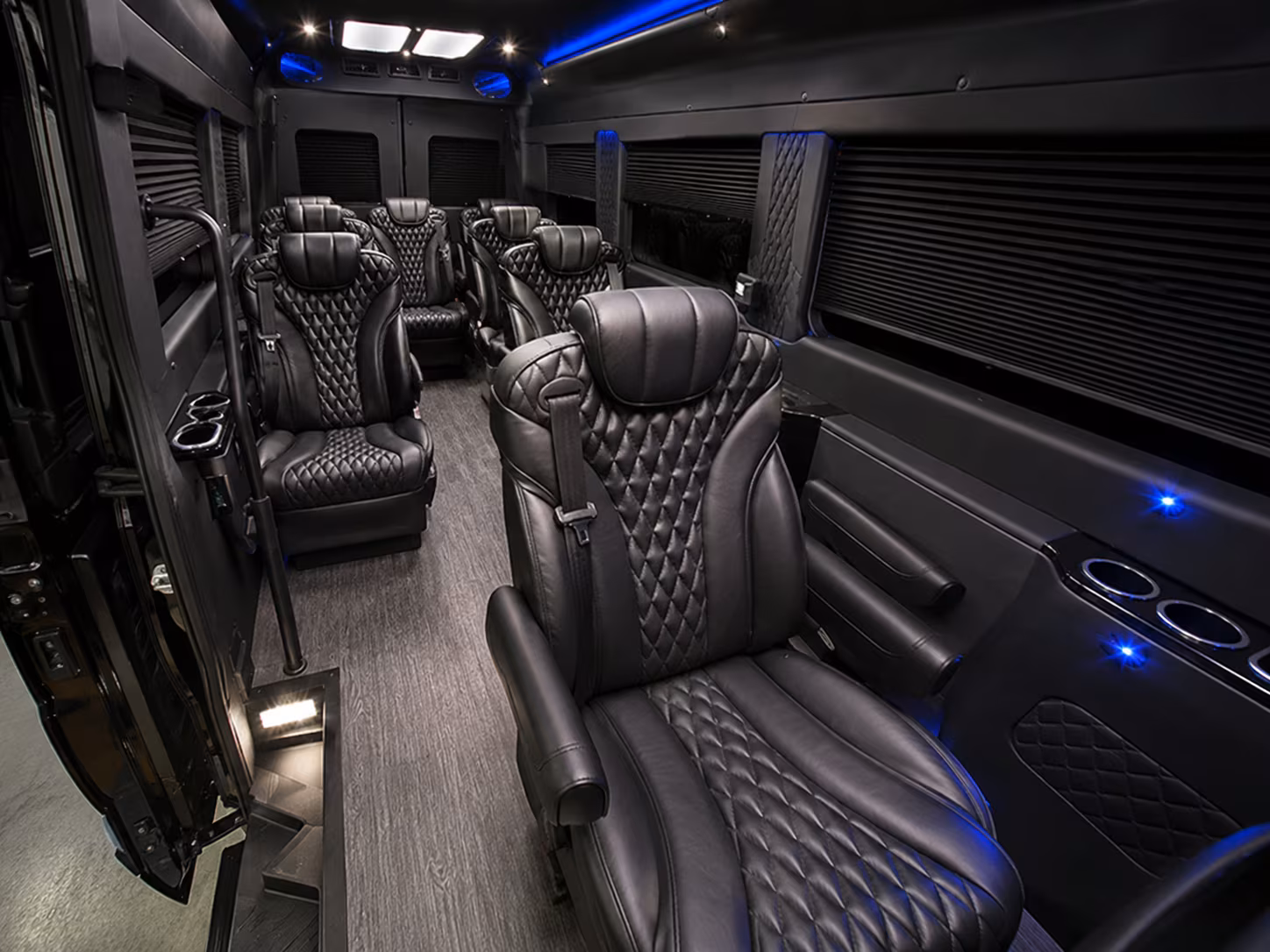 ventura 12 passenger sprinter van inside