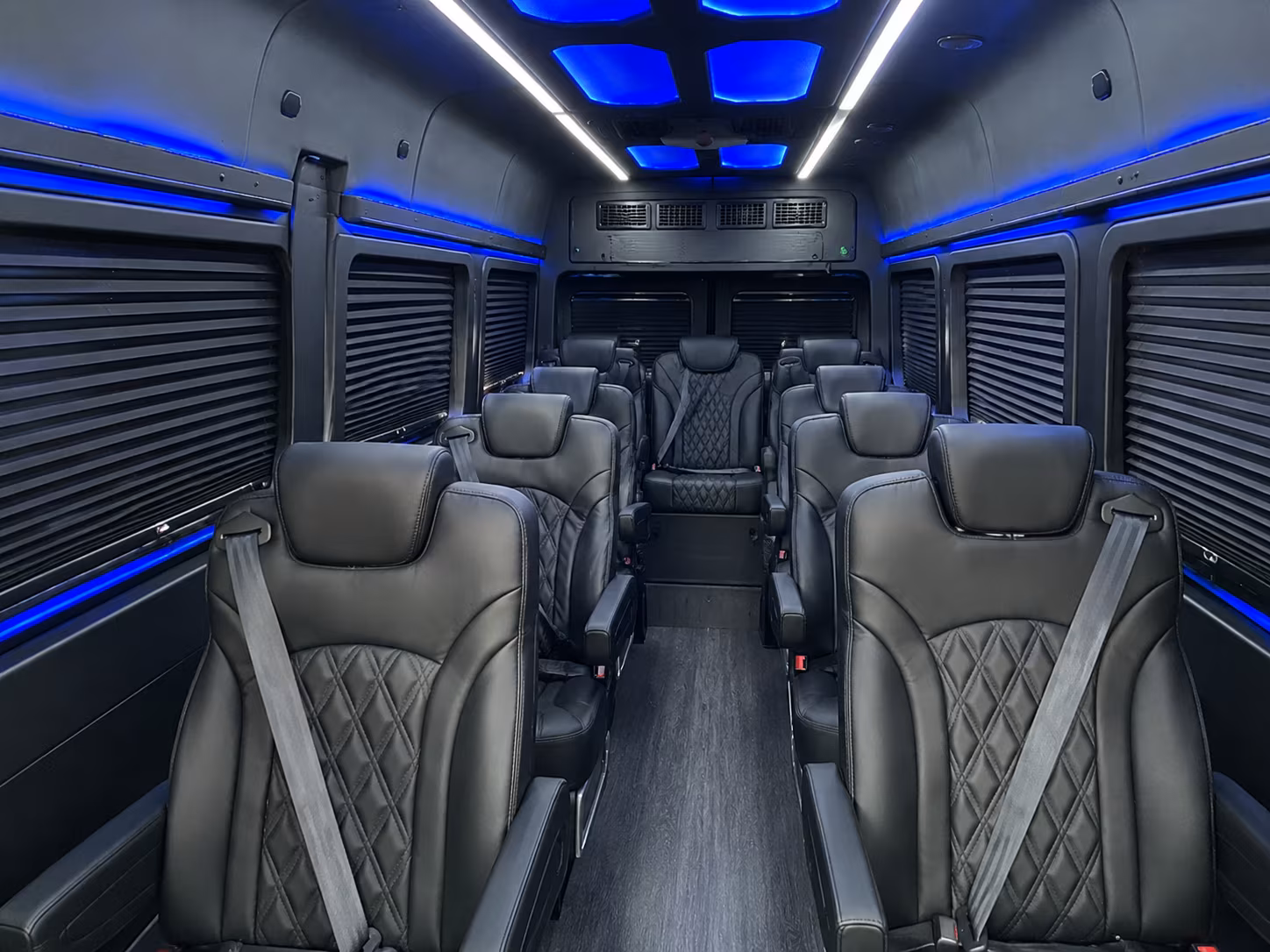 ventura 20 passenger sprinter van inside