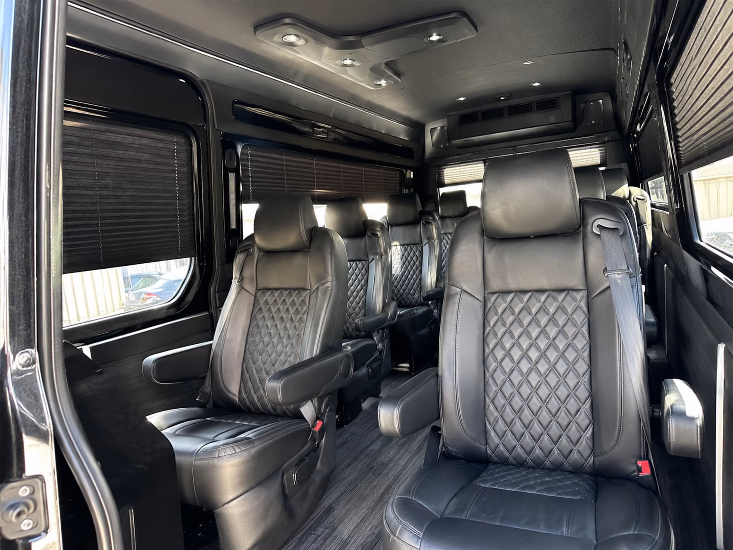 ventura 8 passenger sprinter van inside