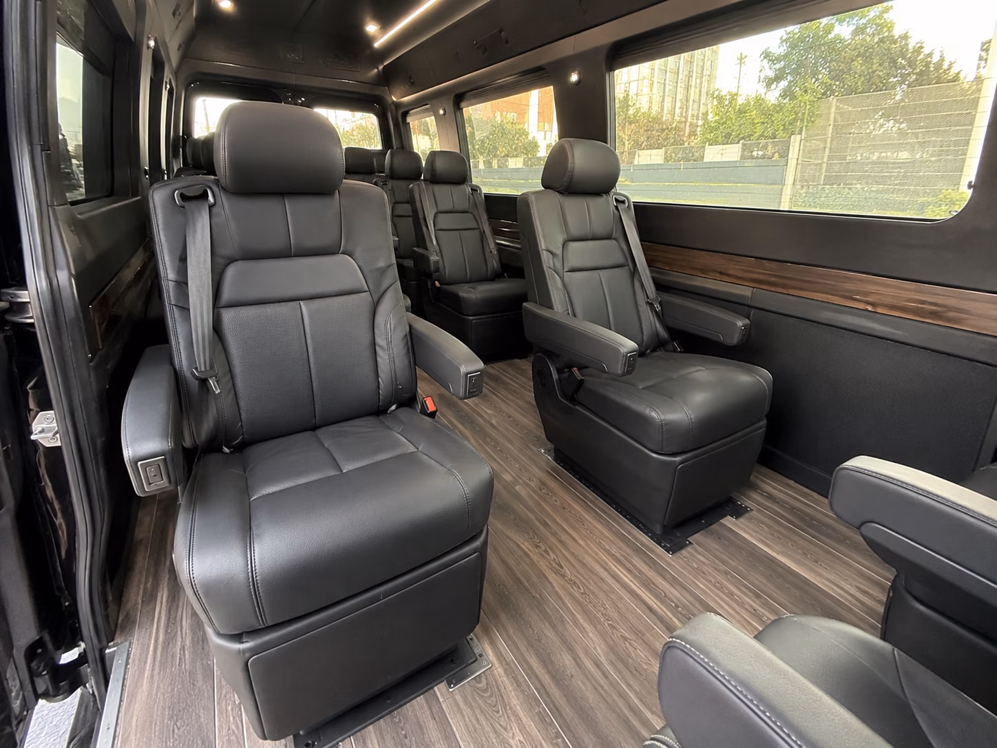 ventura 8 passenger sprinter van interior