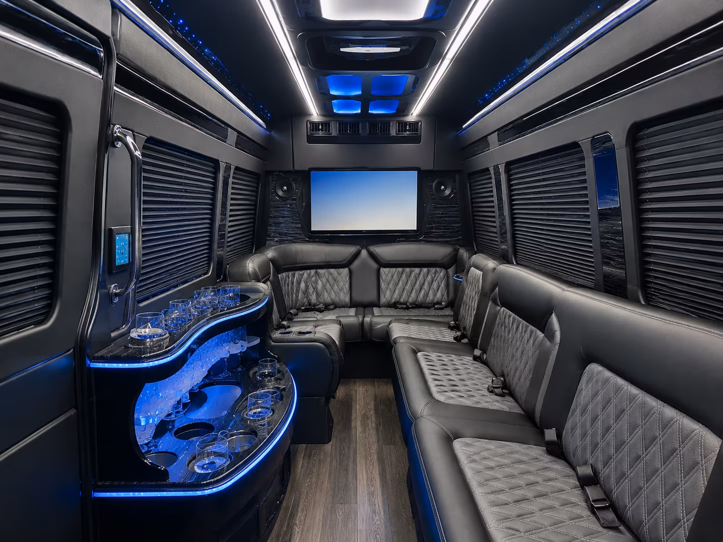 ventura sprinter limousine interior